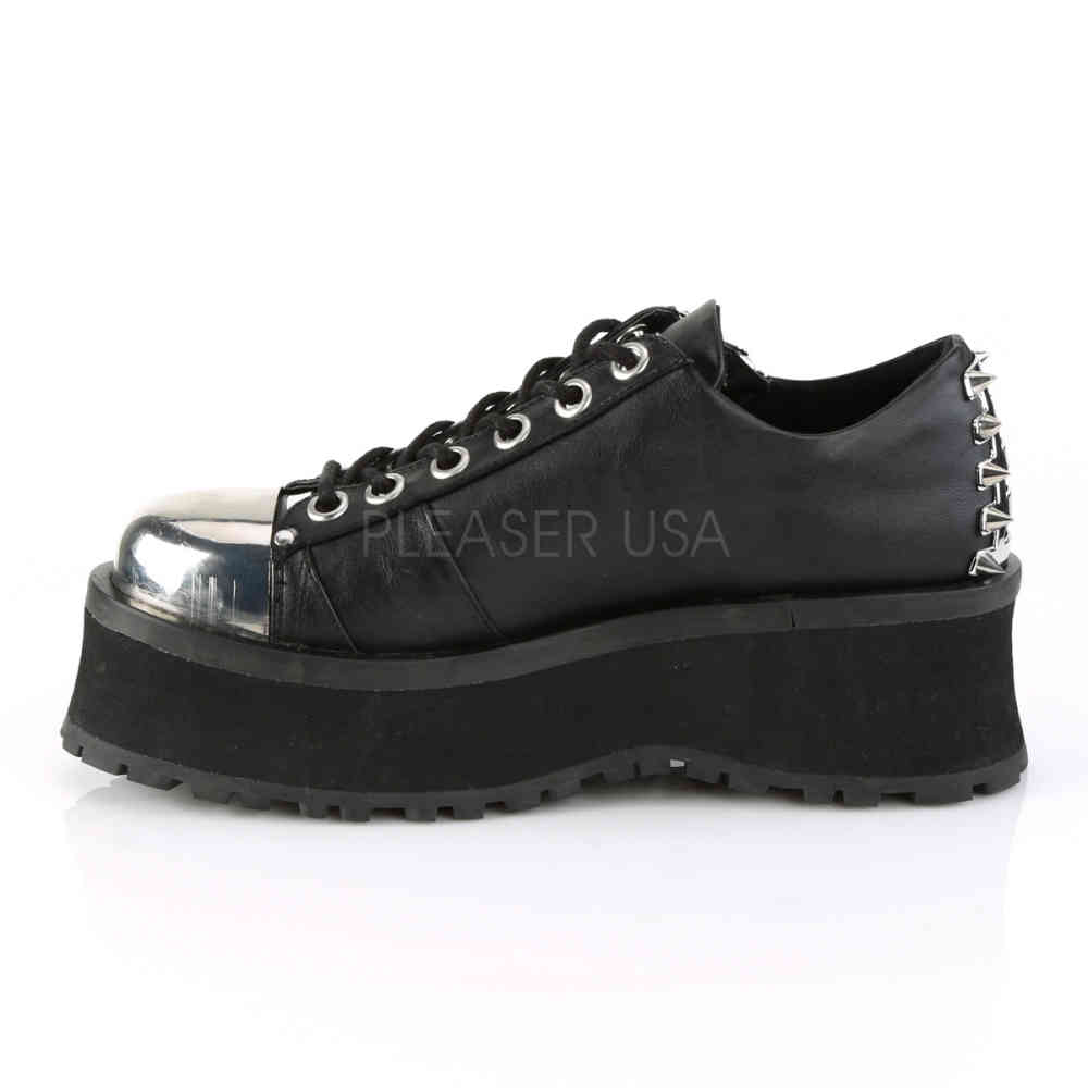 DemoniaCult - GRAVEDIGGER-04 Plateausneaker - Schwarz